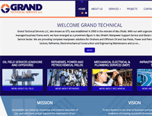 Tablet Screenshot of grandtechuae.com